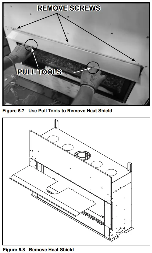 HEARTH HOME PHFR MCE 36 Ducted Passive Heat System - Remove Heat Shield