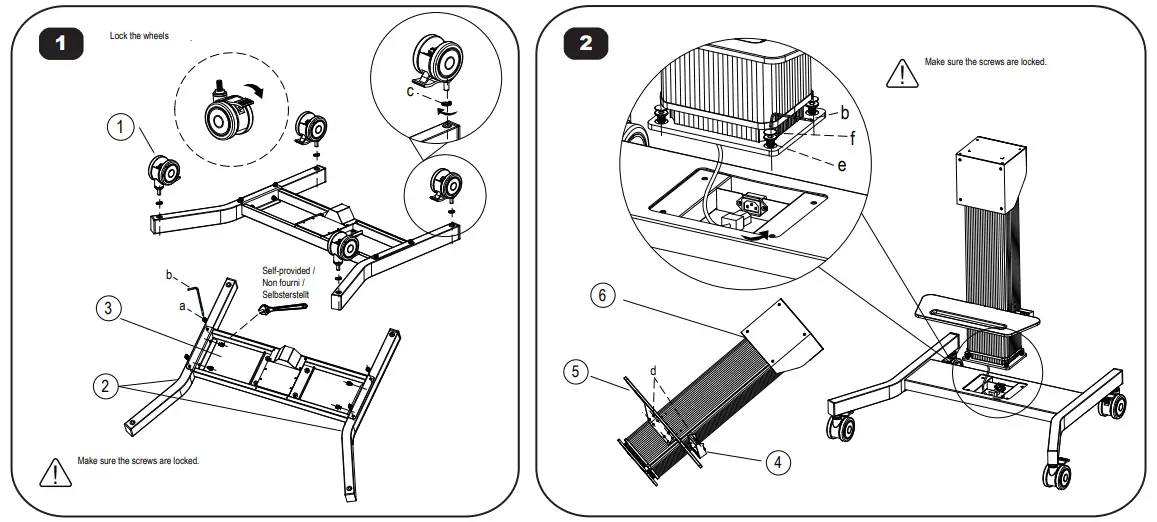 iiyama MD_CAR1021 B1 Single Column Electric Car Lift Stand - fig1