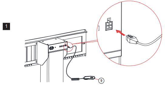 iiyama MD_CAR1021 B1 Single Column Electric Car Lift Stand - fig4