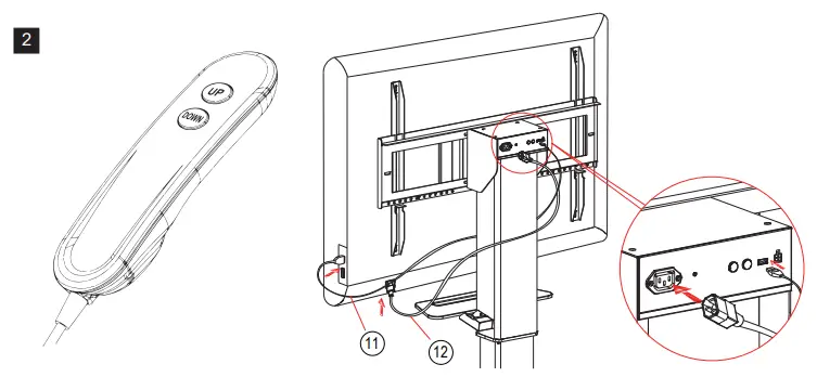 iiyama MD_CAR1021 B1 Single Column Electric Car Lift Stand - fig5