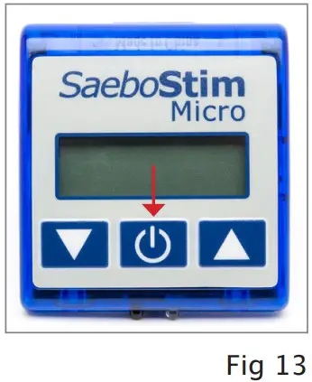 Turning the Device On