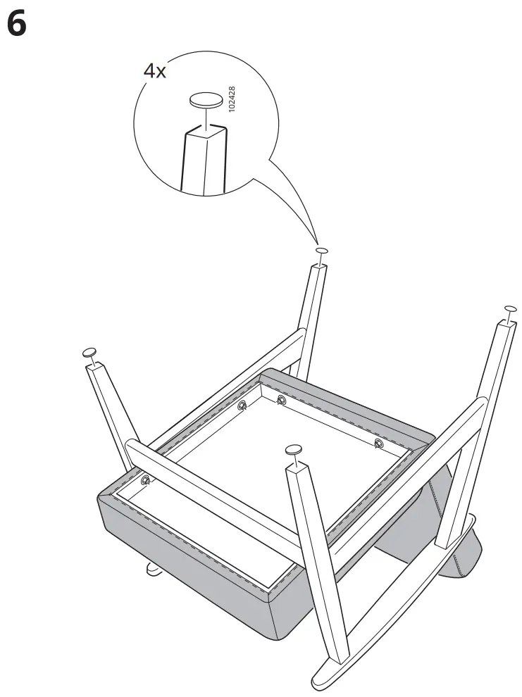 IKEA AA 2267632 2 100 EKENÄSET 2 Seat Sofa - fig 7