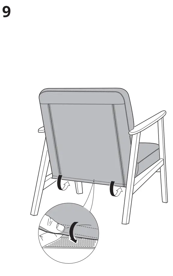 IKEA AA 2267632 2 100 EKENÄSET 2 Seat Sofa - fig10