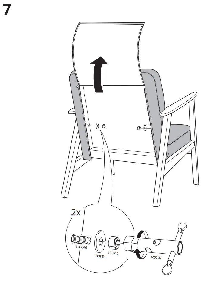 IKEA AA 2267632 2 100 EKENÄSET 2 Seat Sofa - fig8