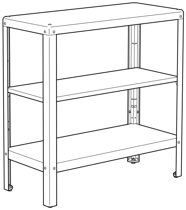 IKEA 40450350 KOLBJÖRN Shelving Unit 