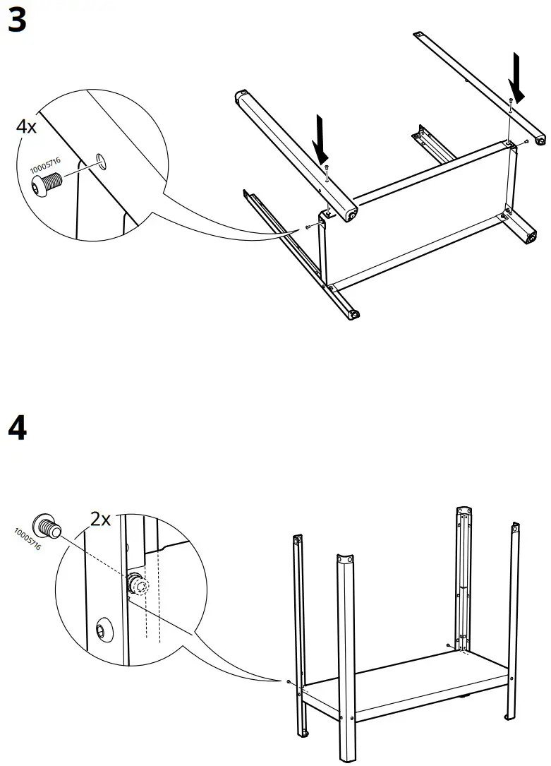 IKEA 40450350 KOLBJÖRN Shelving Unit - fig 4
