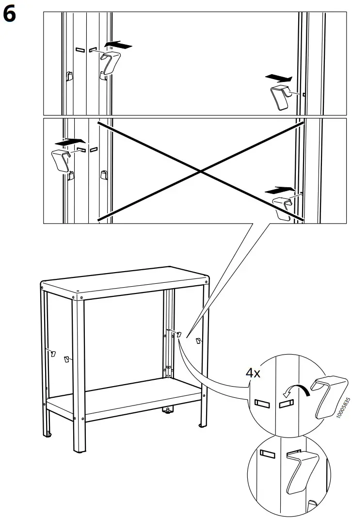 IKEA 40450350 KOLBJÖRN Shelving Unit - fig 6