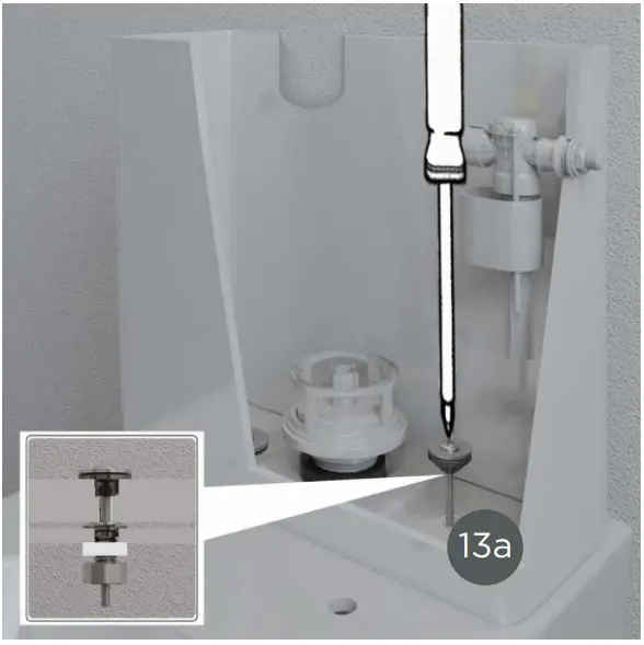 Jungborn 10259433 Floriel White Rimless Toilet Combination - fig 16