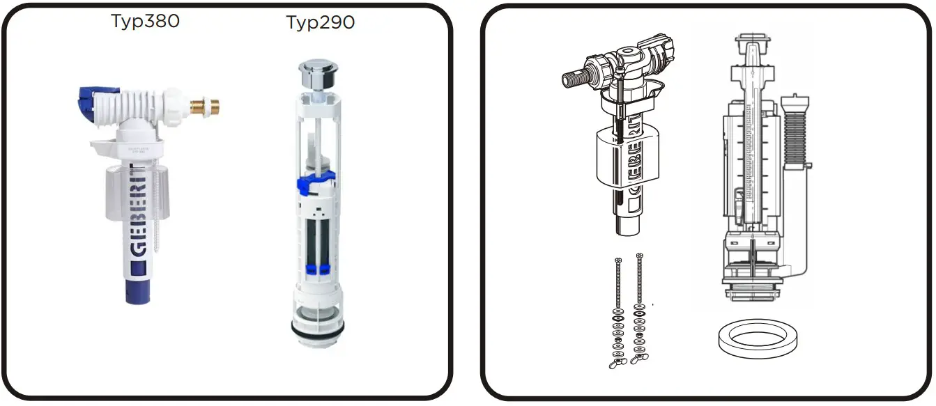 Jungborn 10259433 Floriel White Rimless Toilet Combination - fig 19
