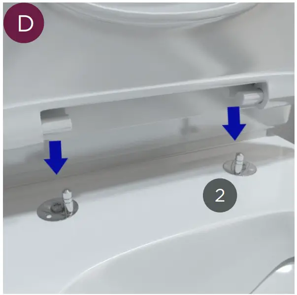 Jungborn 10259433 Floriel White Rimless Toilet Combination - fig 24