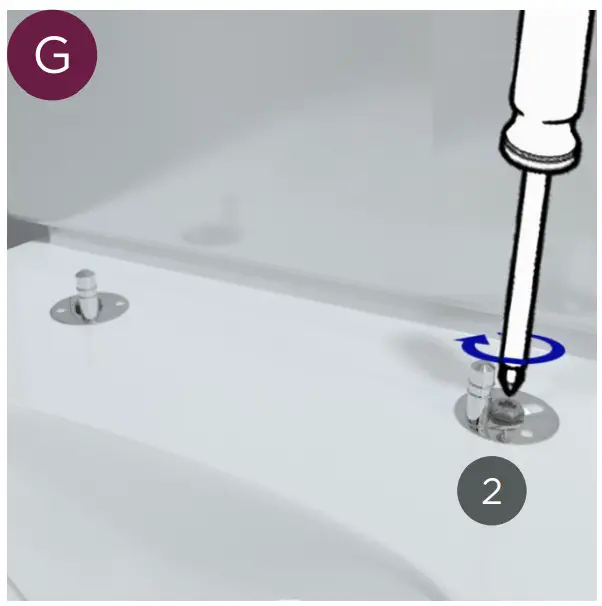 Jungborn 10259433 Floriel White Rimless Toilet Combination - fig 27