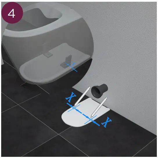 Jungborn 10259433 Floriel White Rimless Toilet Combination - fig 5