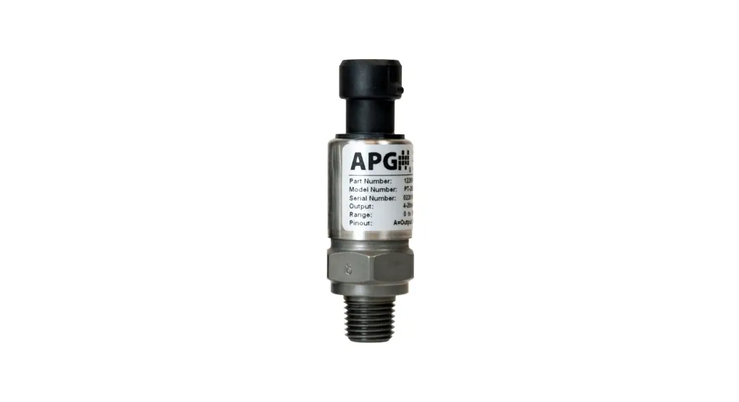 Apg Sensors Pt-200 Industrial Pressure Transmitter Installation Guide