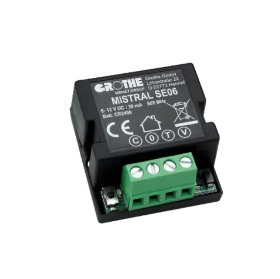 Grothe Mistral Se06 Radio Transmitter Instruction Manual