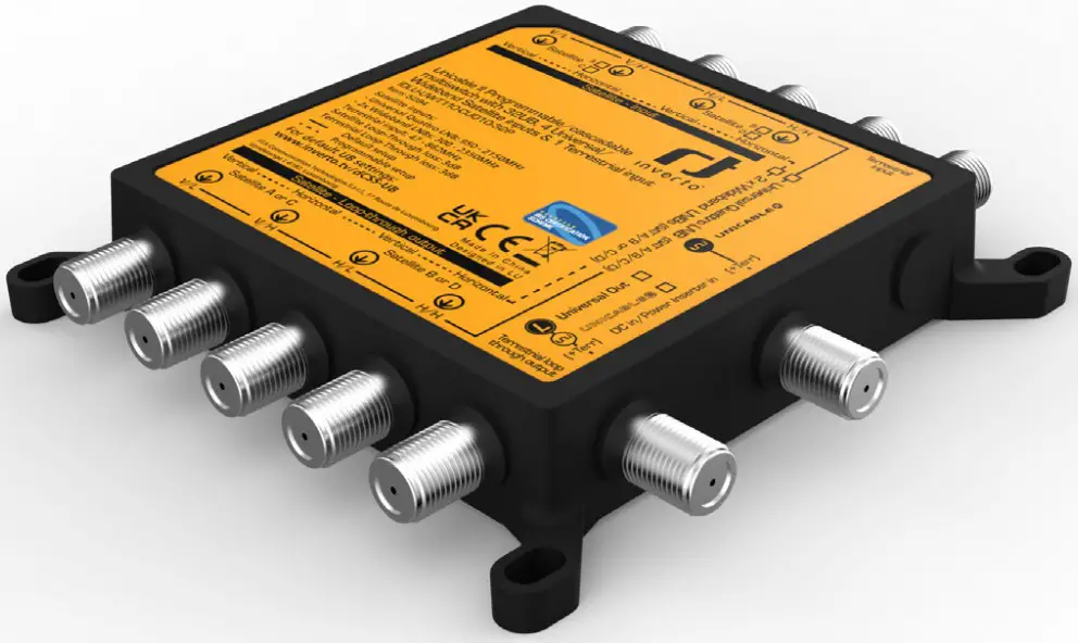 inverto IDLU-UWT110-CUO1O-32P Unicable II Multi Switch Programmable cascadable Multi Switch