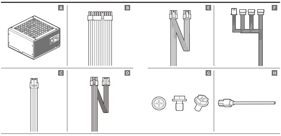 DEEPCOOL PF Series ATX Switching Power Supply