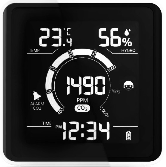 levenhuk WA40 Discovery Report Weather Station with CO2 Monitor - Cover