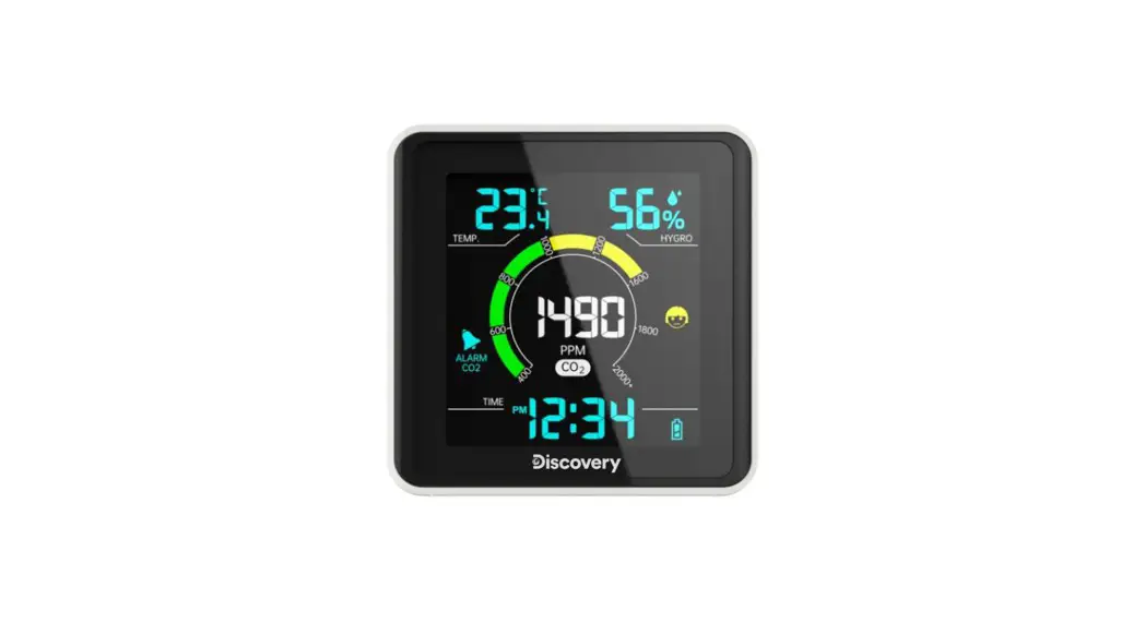 Levenhuk Wa40 Discovery Report Weather Station With Co2 Monitor User Manual
