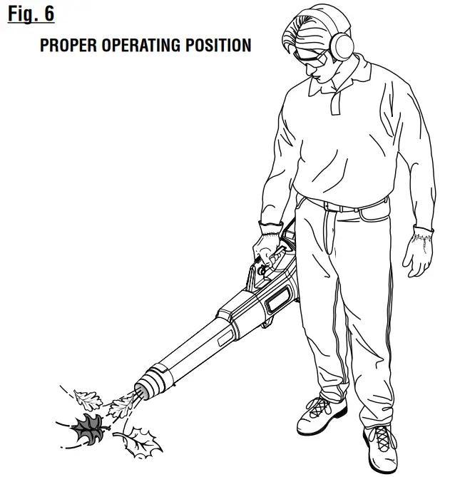 RYOBI RY404013 40V Brushless Blower - Fig 6