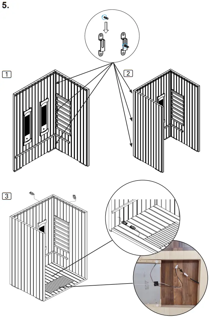 sentiotec Onni Small Infrared Cabin - FIGURE 1