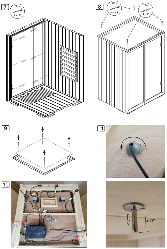 sentiotec Onni Small Infrared Cabin - FIGURE 3