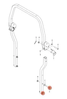 Husqvarna PEDHQZ242 Kohler Zero Turn Mower - fig 6