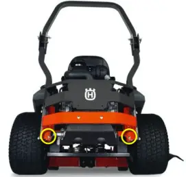 Husqvarna PEDHQZ242 Kohler Zero Turn Mower - fig