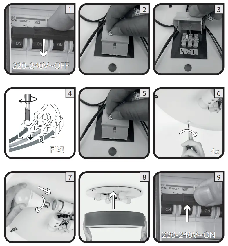 Smartwares IDE-60036 Ceiling Light - fig
