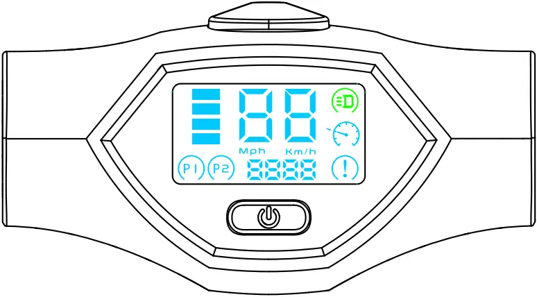 GOTRAX G3 - Scooter Console Functions 1