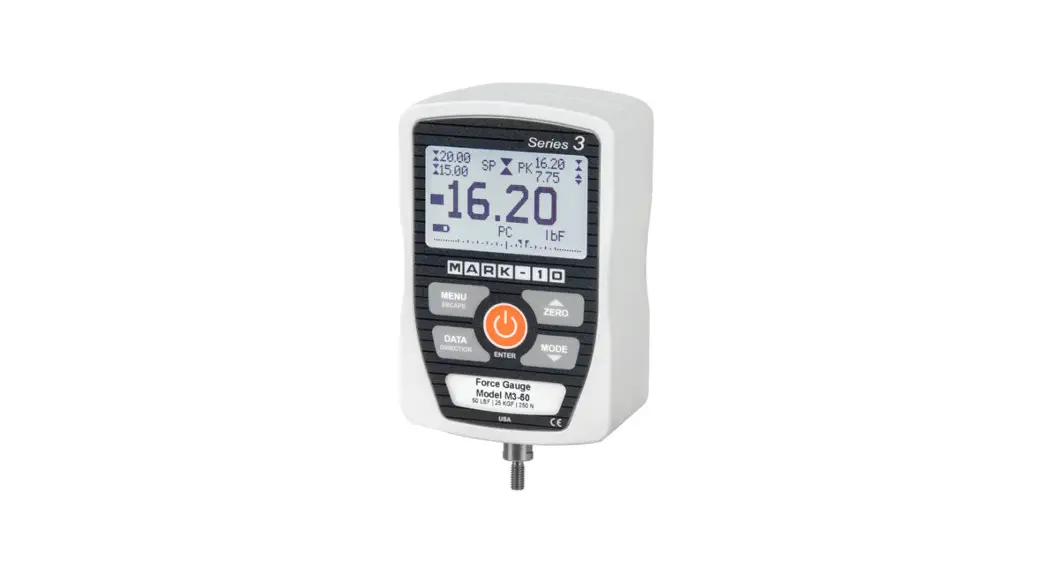 Mark-10 M3-10 Series 3 Digital Force Gauge User Guide