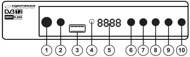 esperanza EV111P Digital Terrestial Television Receiver - Introduct 1