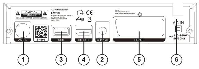 esperanza EV111P Digital Terrestial Television Receiver - Introduct 2