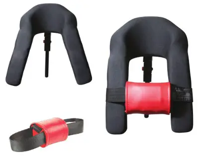Stealth Products P91D654R2 i2i Head and Neck Upper Torso Support System - Fitting the Chin Prompt