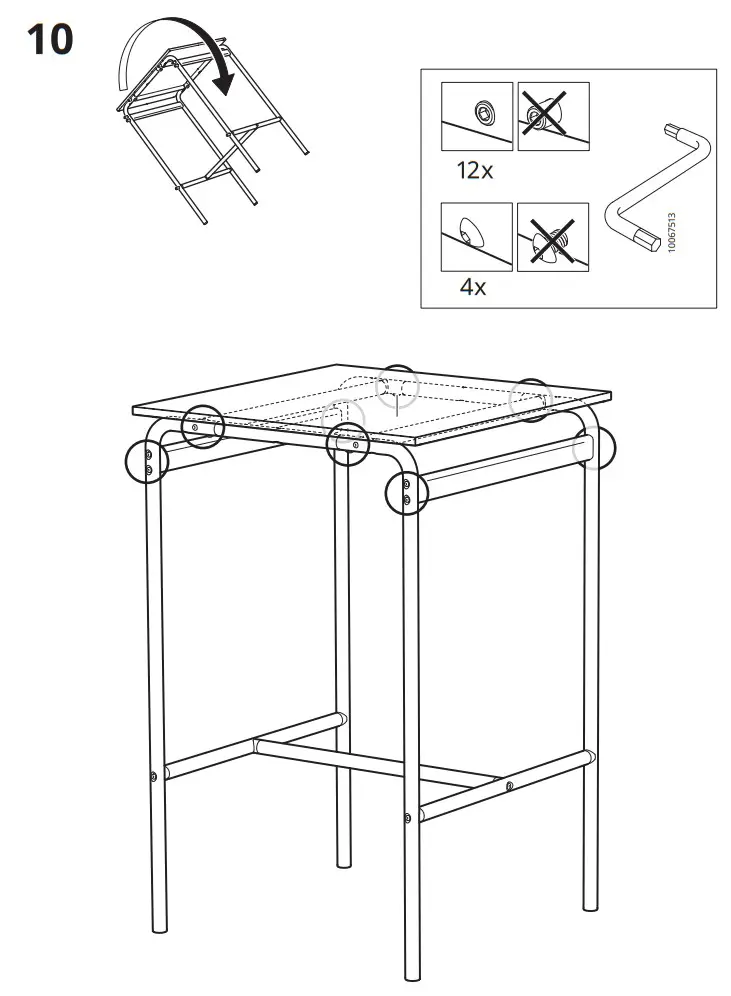 IKEA GRÅSALA Bar Table - fig 7