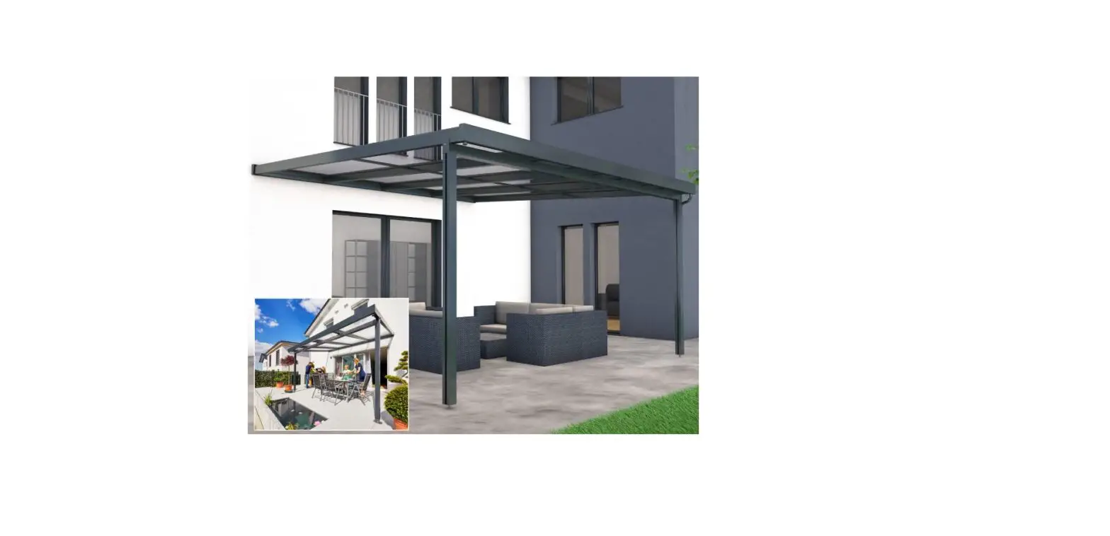 4295021 Premium Terrace Roof 4x3 M | 4x4 M Instruction Manual