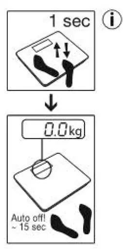 beurer GS 400 Signature Line Glass Bathroom Scale Instruction Manual - for flrst use and relocation