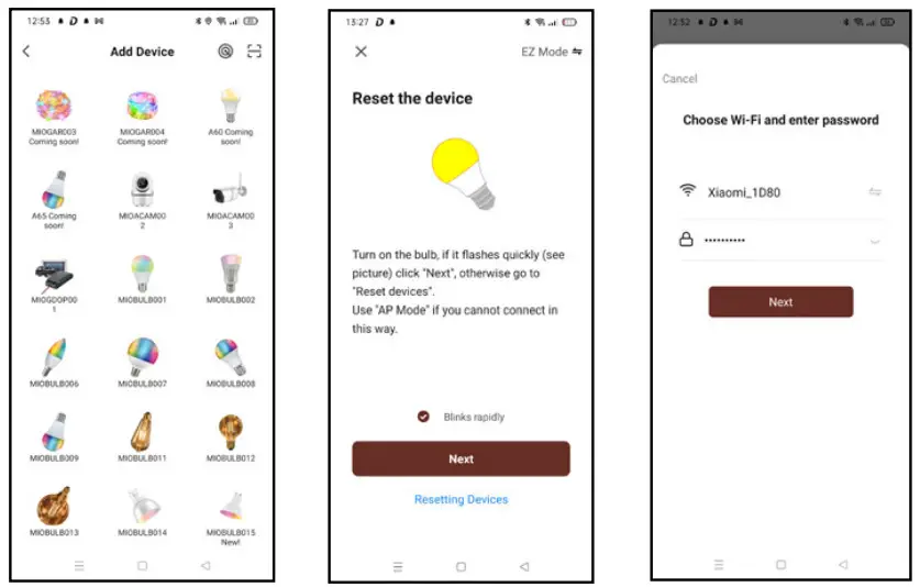 muvit iO MIOBULB016 LED Smart Bulb - Add device 2