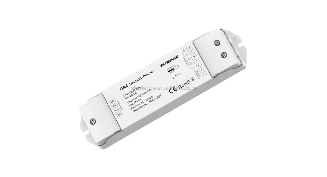 Iskydance Da4-c 4 Channel Constant Current Led Dali Dimmer User Manual