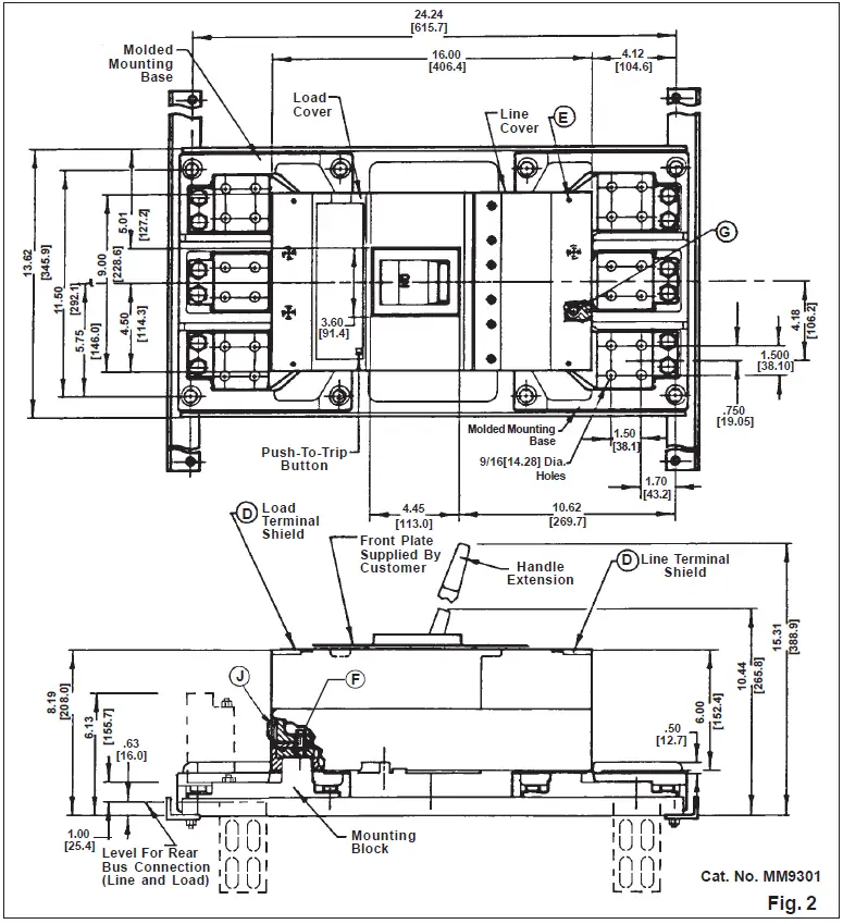 SIEMENS-PM6F160-Molded-Case-Circuit-Breaker-FIG-2