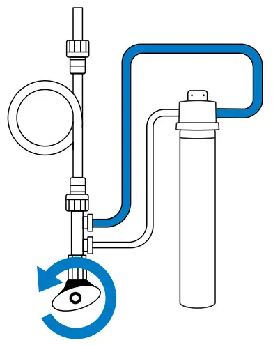aquasana AQ-MF-1-R Under Sink Water Filter - sink 3