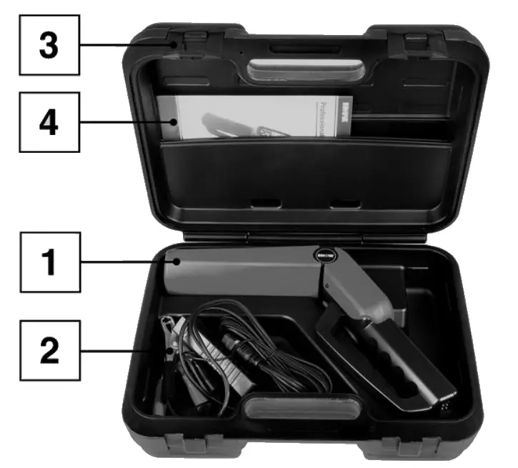 MATCO TOOLS MTL500A Prof Timing Light - parts