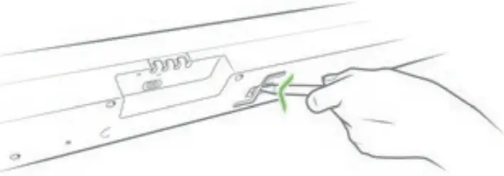 LINAK TD5 TWINDRIVE Standard Comfort Beds - Take hex key