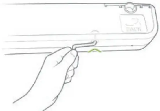 LINAK TD5 TWINDRIVE Standard Comfort Beds - key in gap