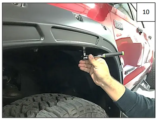 AXC D0001 Defender Pocket Fender Flares - INSTALLATION 10