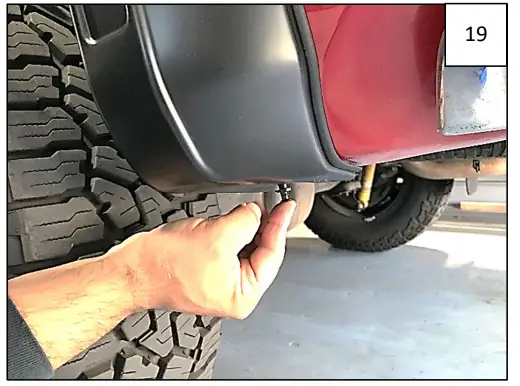 AXC D0001 Defender Pocket Fender Flares - INSTALLATION 19