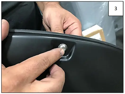 AXC D0001 Defender Pocket Fender Flares - INSTALLATION 3