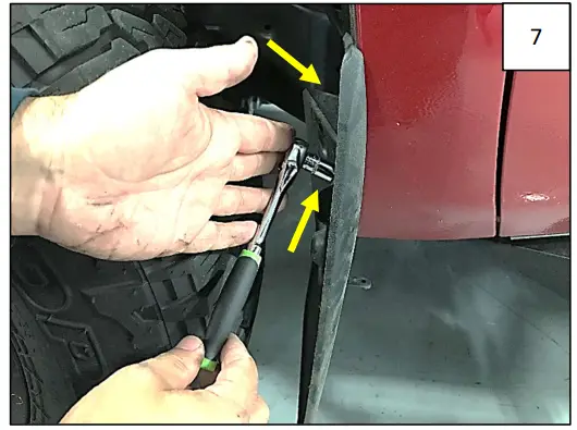 AXC D0001 Defender Pocket Fender Flares - INSTALLATION 7