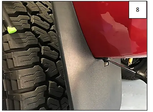 AXC D0001 Defender Pocket Fender Flares - INSTALLATION 8