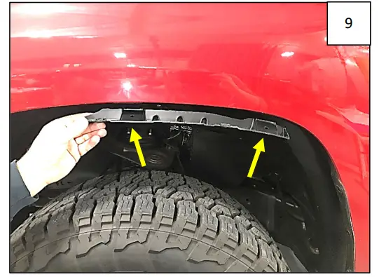 AXC D0001 Defender Pocket Fender Flares - INSTALLATION 9