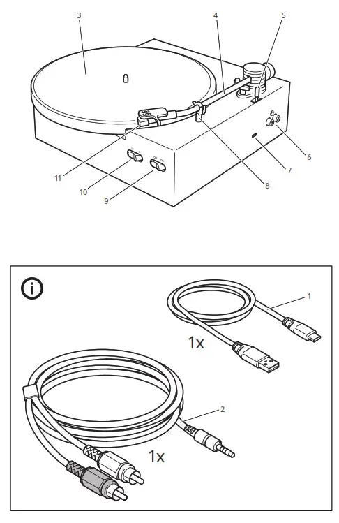 IKEA UNRESTRICTED Record Player